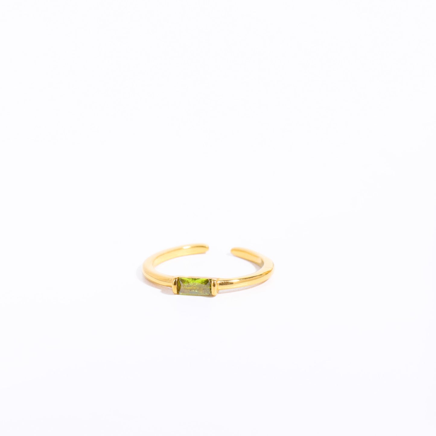 Baguette Birthstone Ring