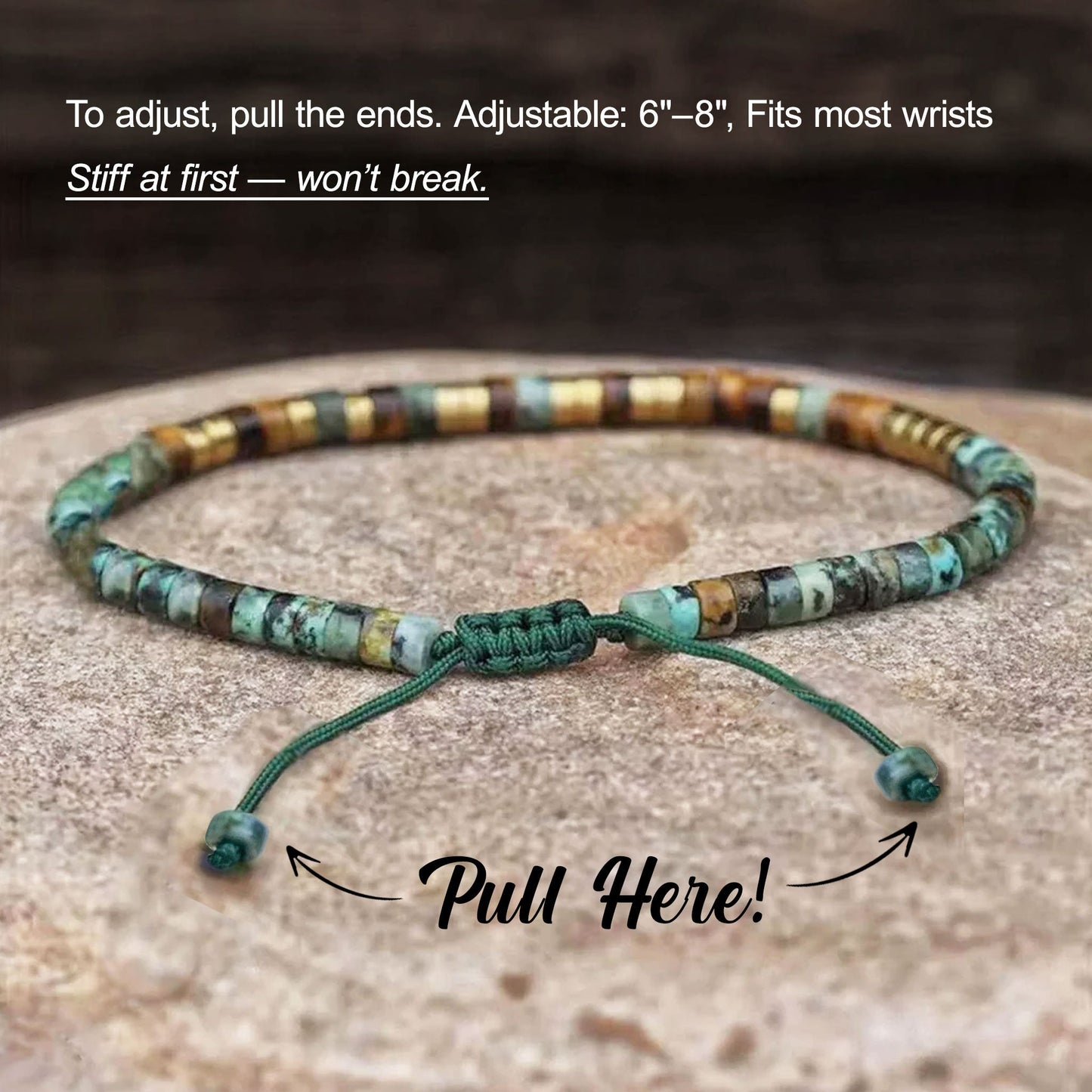 'Best Bitches Forever' Morse code Motivational Bracelet