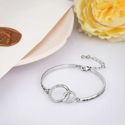 To My Best Friend Linked Together Interlocking Bracelet