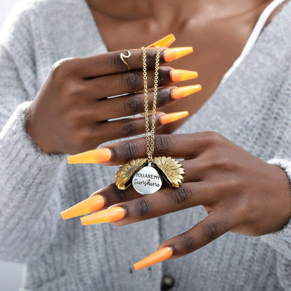 Sunflower Necklace