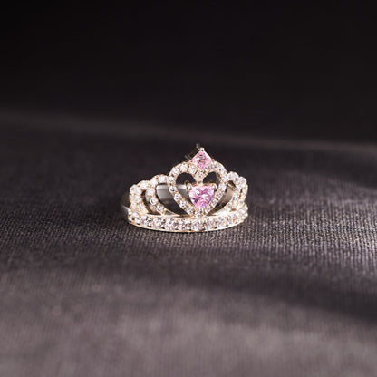 Adjust Your Crown and Handle It Crown Ring S925