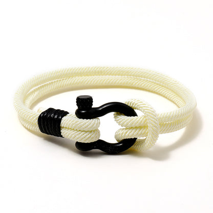 To My Daughter Love You Forever Nautical Bracelet