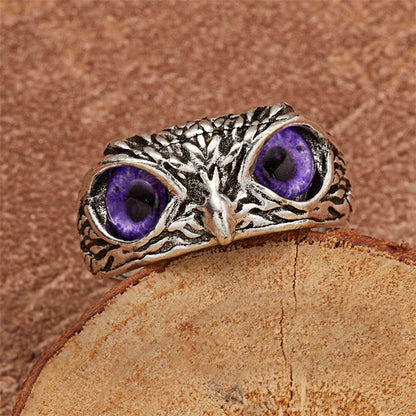 Adjustable Owl Ring - For Bird Lover