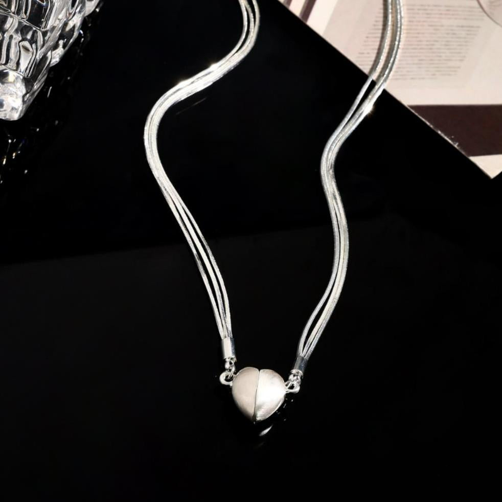 💖Heart Magnetic Buckle Necklace