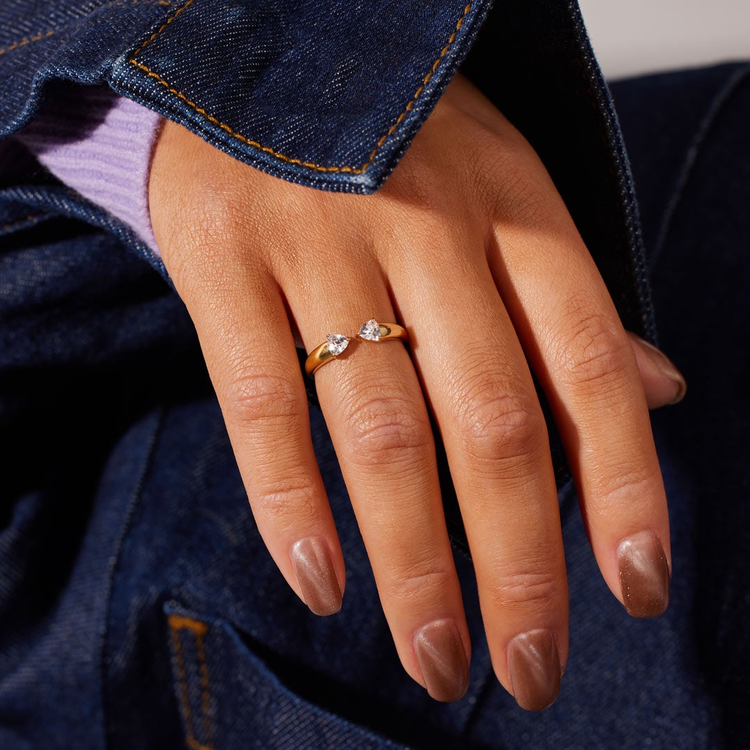 A Hug For Wife Cuff Ring