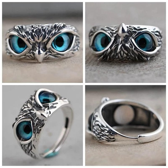 Adjustable Owl Ring - For Bird Lover
