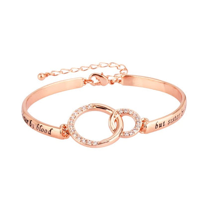 To My Best Friend Linked Together Interlocking Bracelet