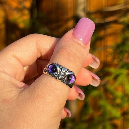Adjustable Owl Ring - For Bird Lover
