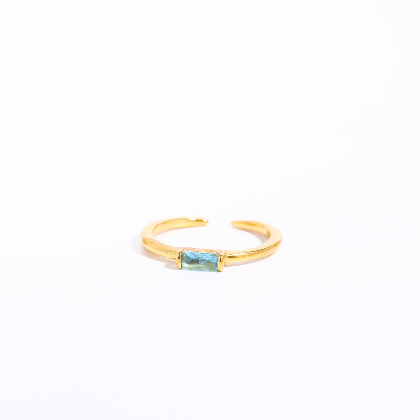 Baguette Birthstone Ring