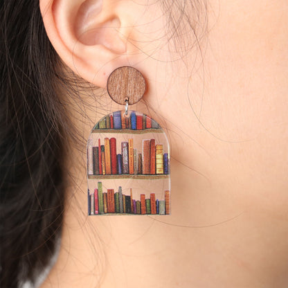 🌟Buy 3 Get 1 Free🔥-📚BOOK EARRINGS /EARRINGS FOR BOOK LOVERS