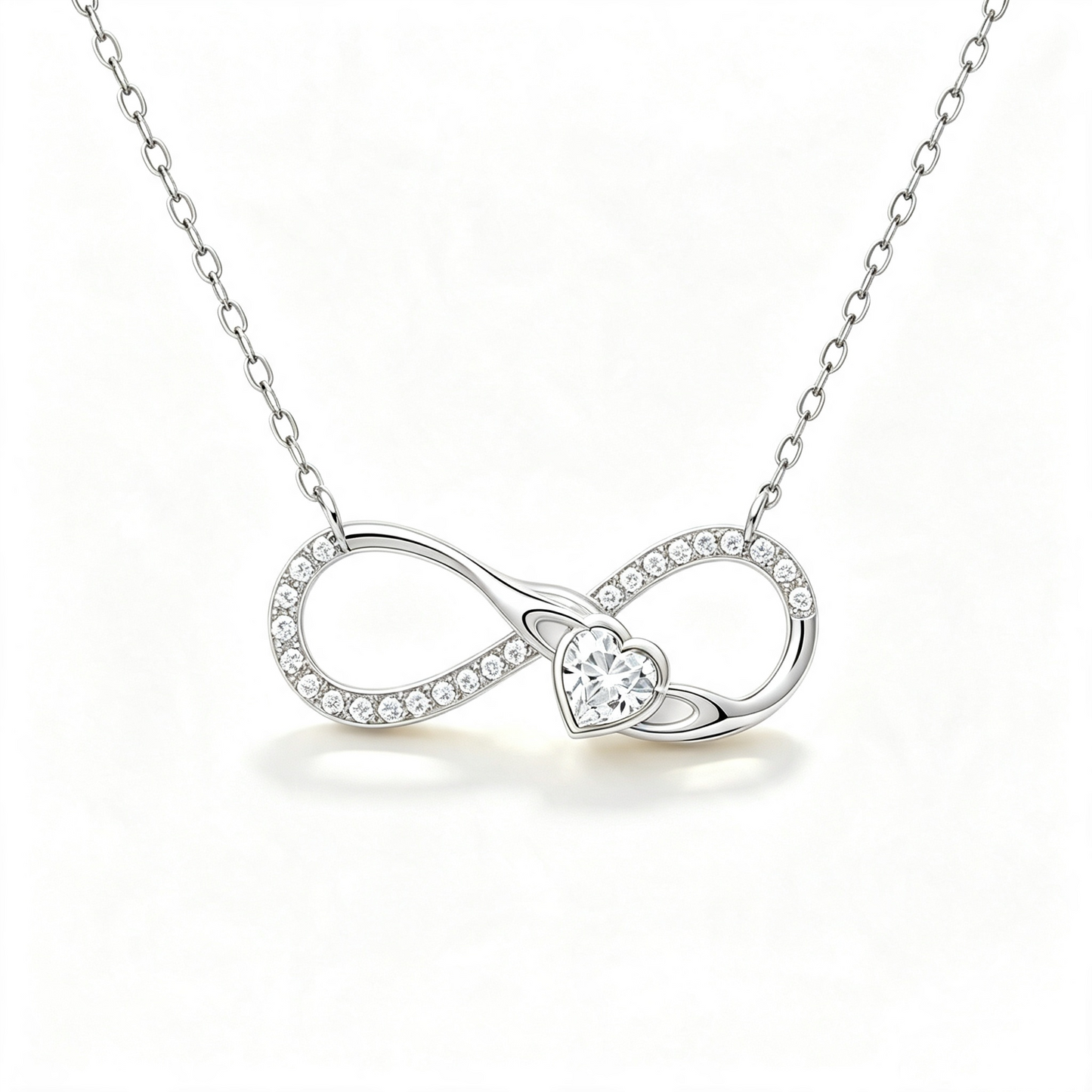 For Unbiological Daughter- Life Brought Us Together Infinity Necklace