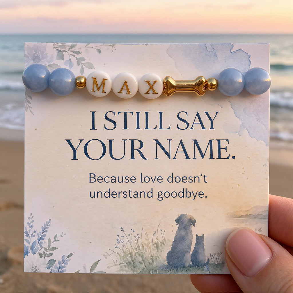Custom Pet Name Crystal Bracelet