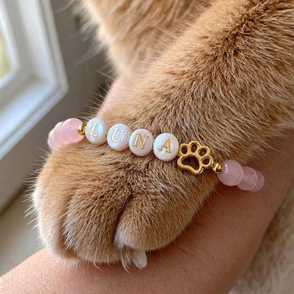 Custom Pet Name Crystal Bracelet