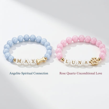 Custom Pet Name Crystal Bracelet