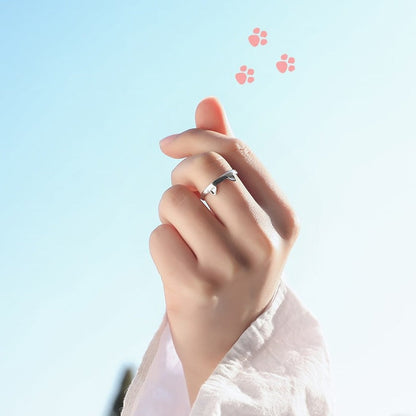Itty Bitty Paw Ring