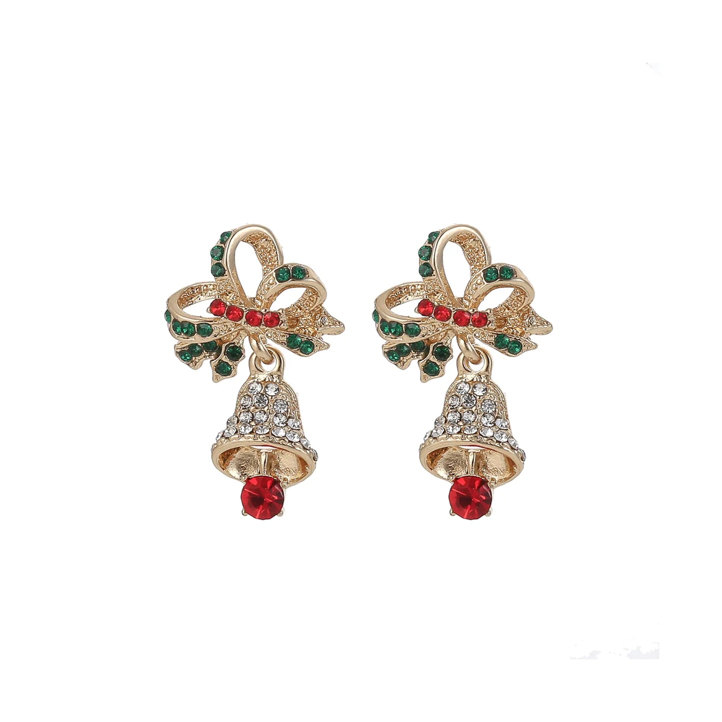 🎄CHRISTMAS HOT SALE❄Exquisite Full Diamond Christmas Earrings Colorful Earrings