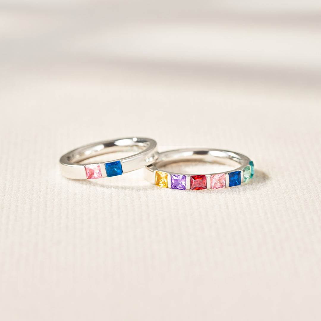 Rainbow Gem Ring