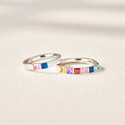 Rainbow Gem Ring