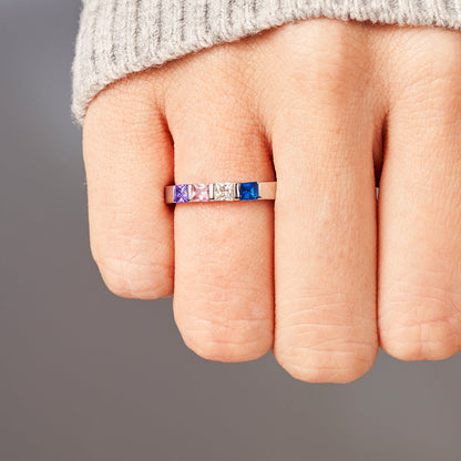 Rainbow Gem Ring