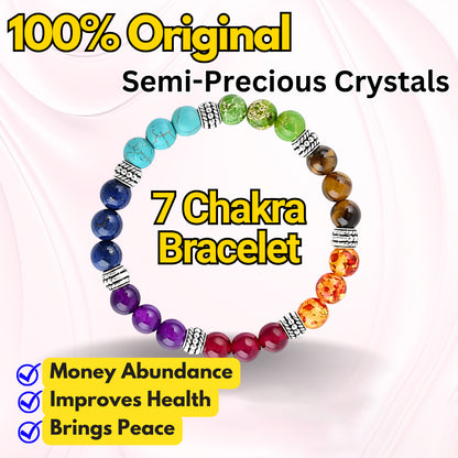 Certified 7 Chakra Reiki Feng Shui Bracelet
