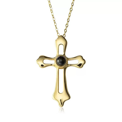 Personalized Projection Holy Bible Necklace