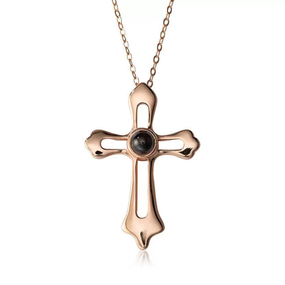 Personalized Projection Holy Bible Necklace