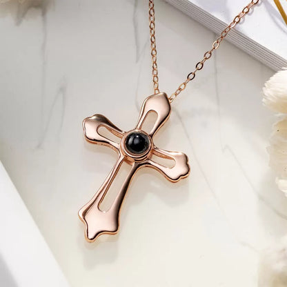 Personalized Projection Holy Bible Necklace