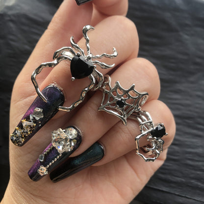 Black Widow Embrace Ring