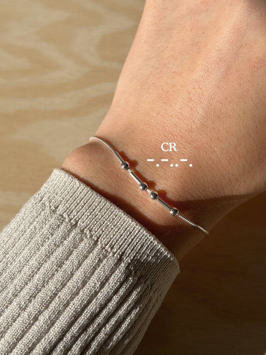You And Your Affairs - Morse Code Bracelet