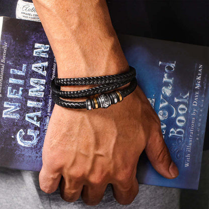 To My Son- Never forget how much I love you Bracelet