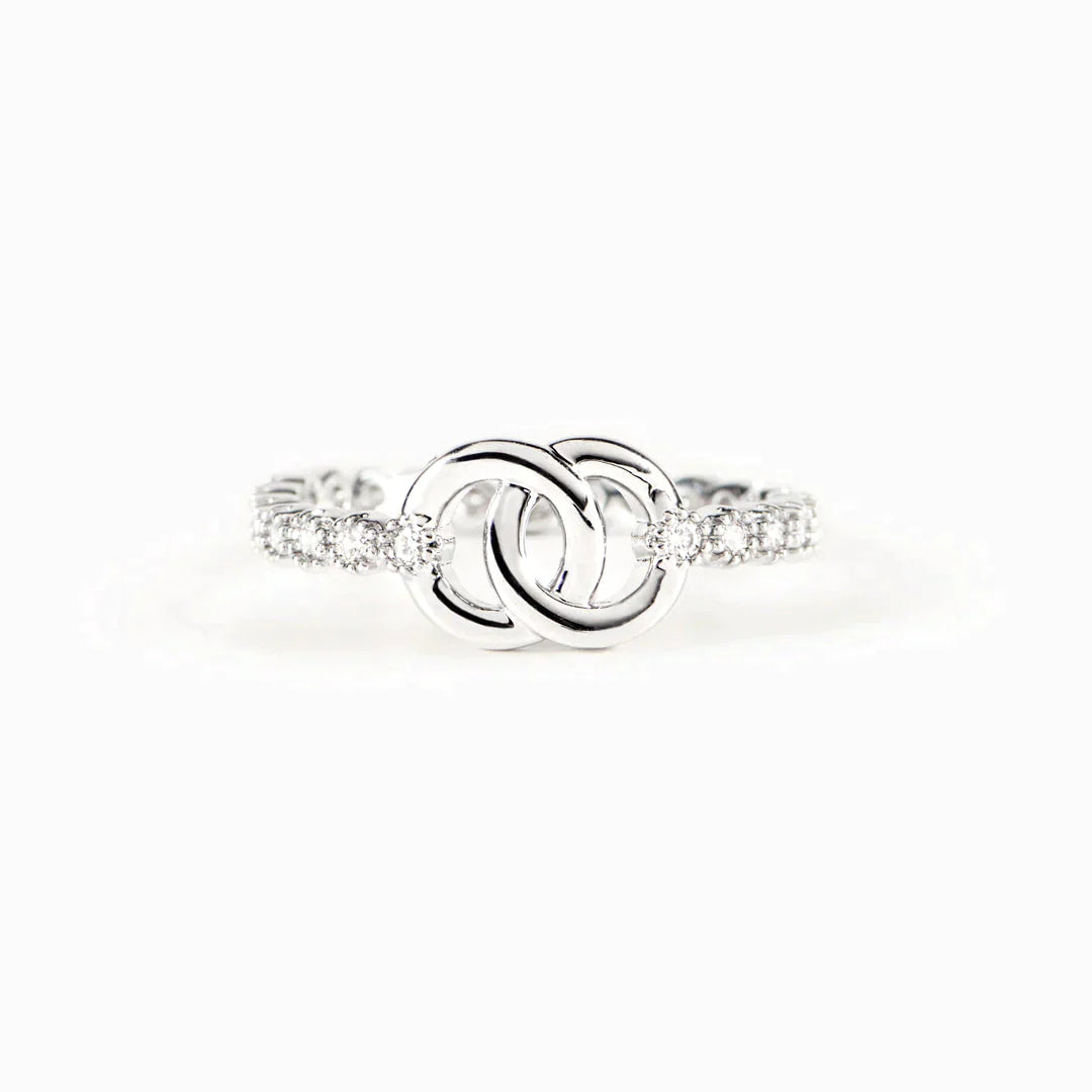 Mother & Daughter - interlocking ring