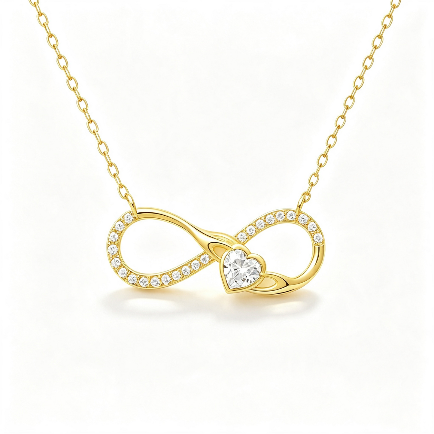 For Unbiological Daughter- Life Brought Us Together Infinity Necklace
