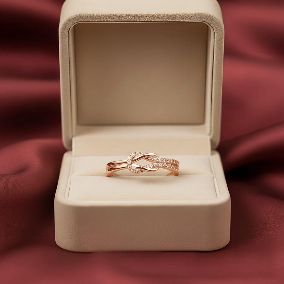 To My Granddaughter - Keep Me In Your Heart Infinity S925 Ring