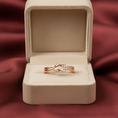 To My Granddaughter - Keep Me In Your Heart Infinity S925 Ring