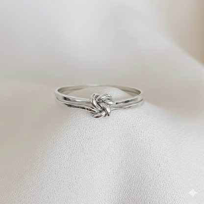 Double Strength Infinity Knot Ring