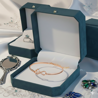 To My Daughter- Keep Me In Your Heart Infinity Bracelet