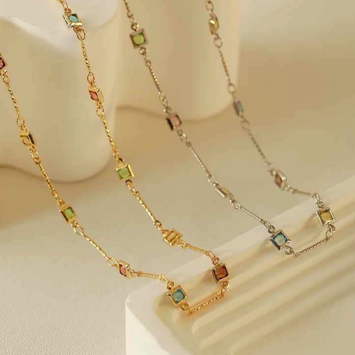 Elizabethe Necklace | 18k Gold Plated