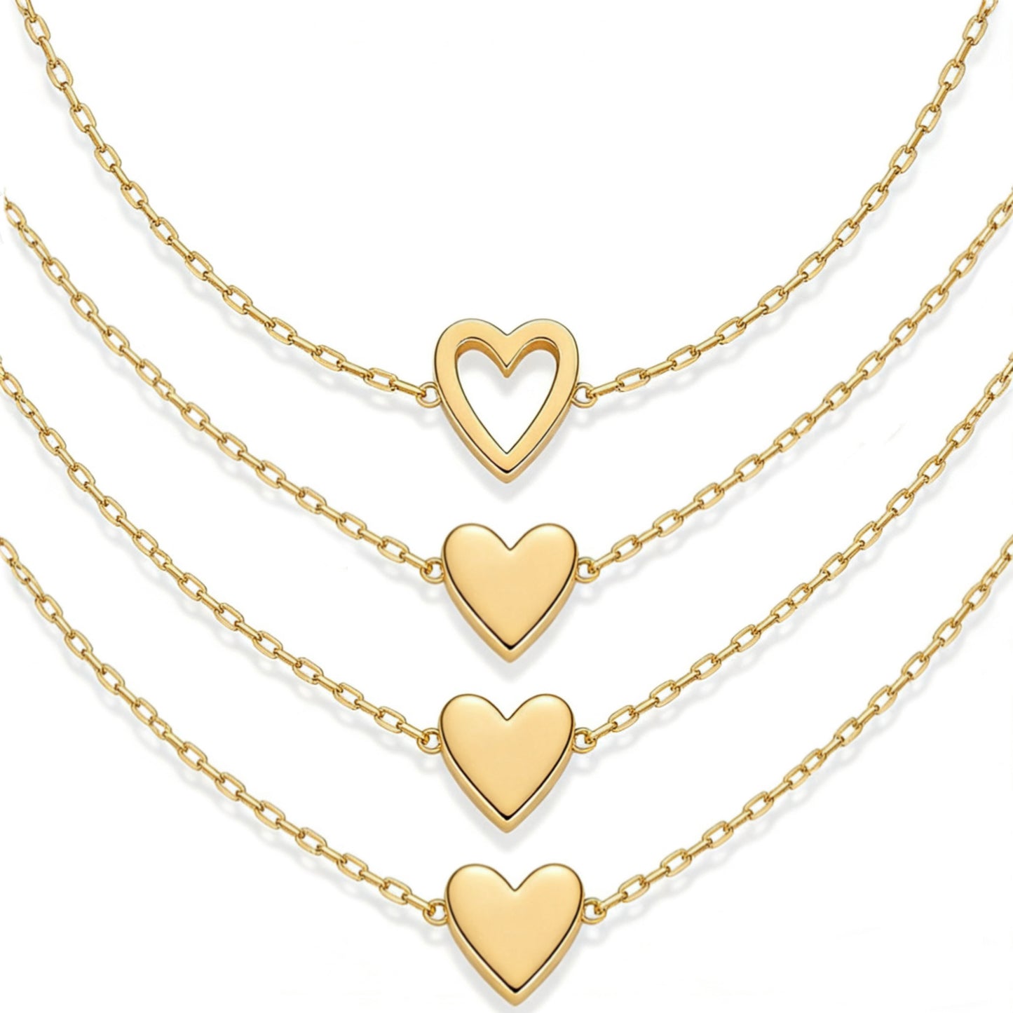 Mother & Daughter Forever Together Heart bracelet