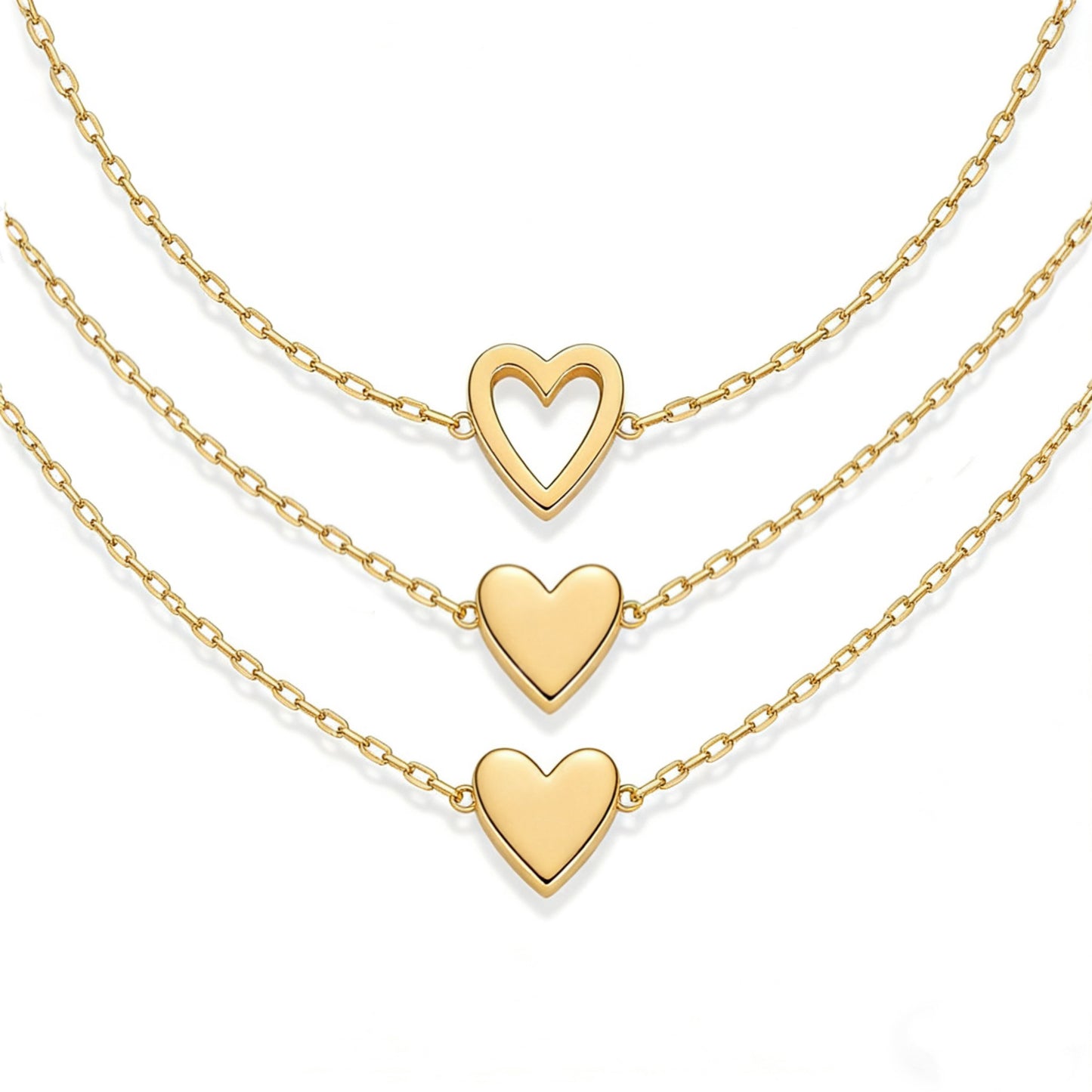 Mother & Daughter Forever Together Heart bracelet