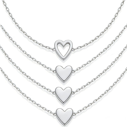 Mother & Daughter Forever Together Heart bracelet