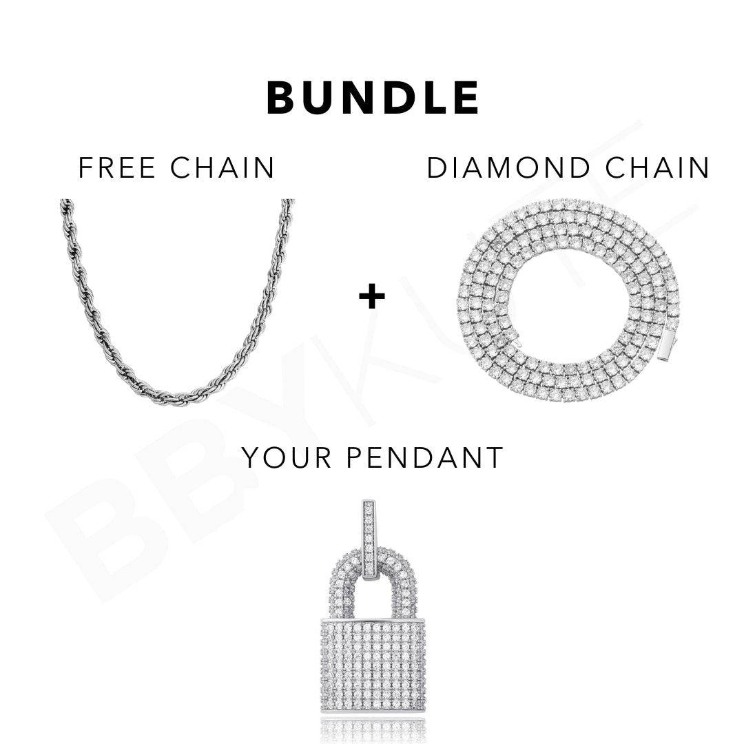 Lock Tennis PRINCESS Necklace