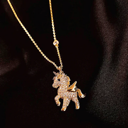 ✨Necklace with magical unicorn