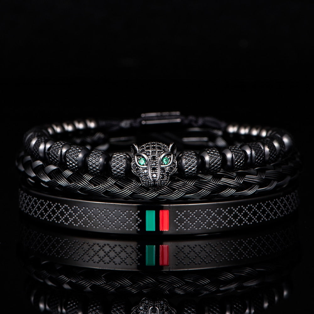 Leopard Deluxe Stripes Bracelets
