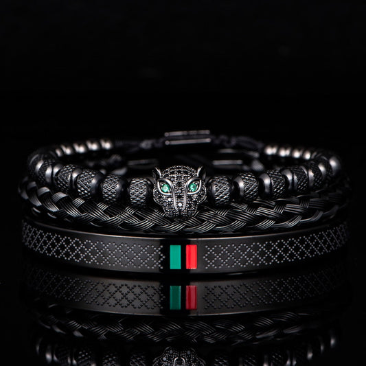 Leopard Deluxe Stripes Bracelets