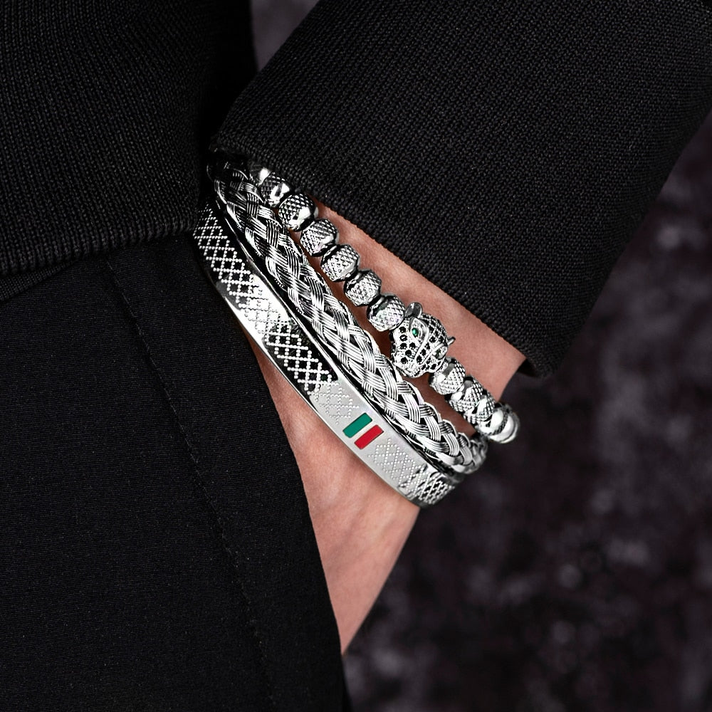 Leopard Deluxe Stripes Bracelets