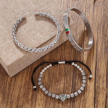 Leopard Deluxe Stripes Bracelets