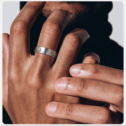 Spinner Rainbow Pride Ring