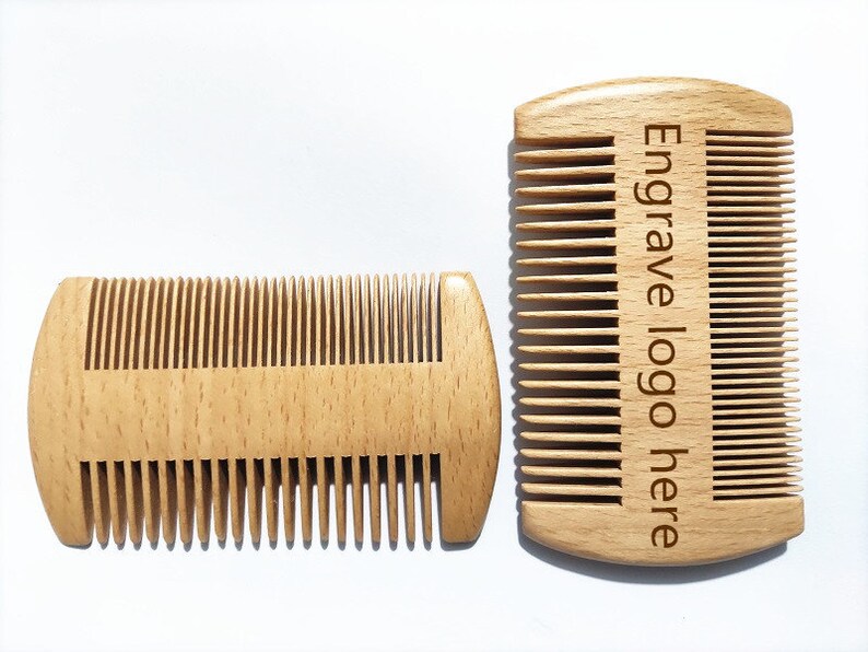 Engrave Your Logo - Wood Comb