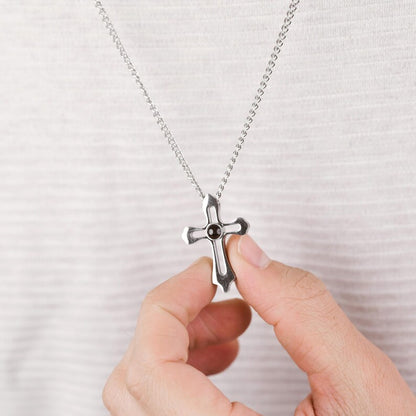 Personalized Projection Holy Bible Necklace
