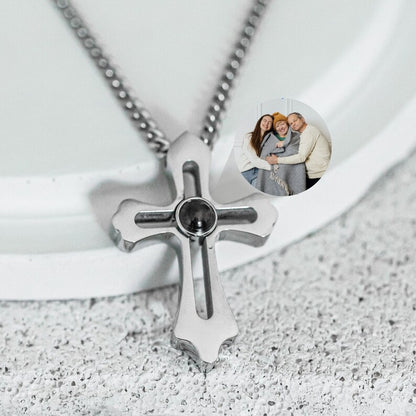 Personalized Projection Holy Bible Necklace